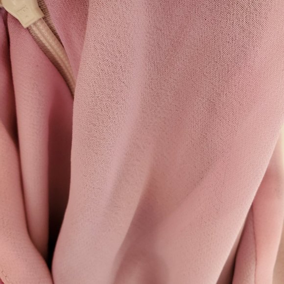 COPY - Silk Short midi halter Dress 6 8 10 bridesmaid party tiedyed painted pur… - Picture 8 of 16